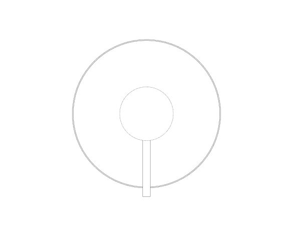 Product: ATRIO Single-lever shower mixer trim (24354GL0)