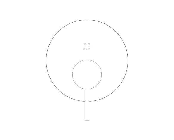 Product: ATRIO Single-lever mixer with 2-way diverter (24355GL0)