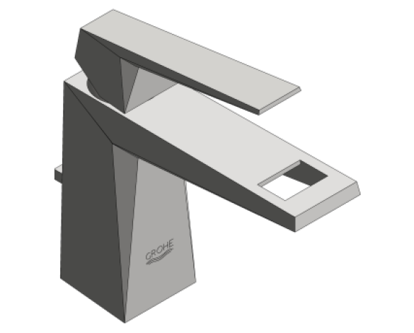 Product: ALLURE BRILLIANT Basin mixer 1/2″ M-Size (24341000)