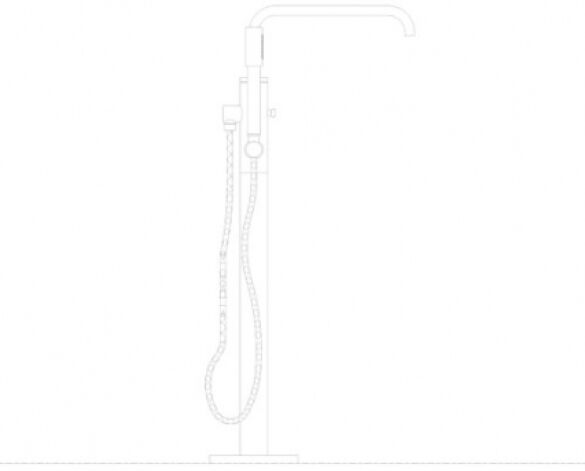 Revit, Bim, Store, Components, MEP, Object, Grohe, Plumbing, Fixtures, 14, METRIC, Allure, Single, Lever, Bath, Mixer, 32754000