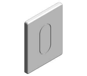 Product: Grohe Arena Cosmopolitan Actuation Plate - 38857sh0