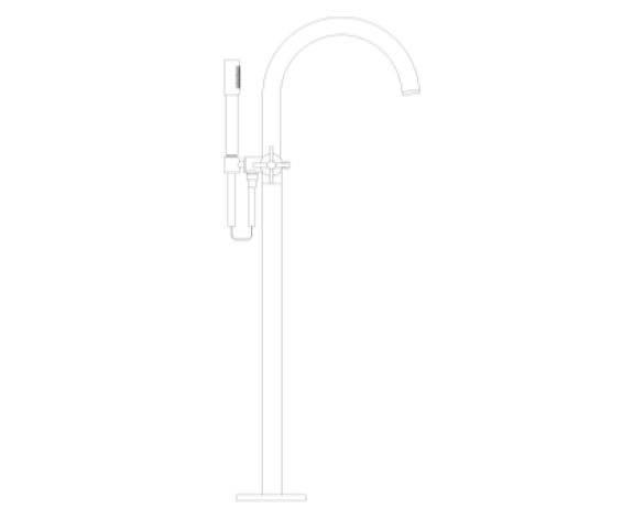 Product: ATRIO Bath / shower mixer 1/2″ (25272000)