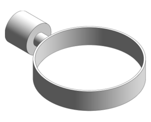 Product: ATRIO Glass/soap dish holder (40885000)