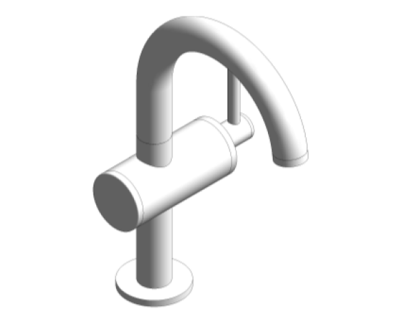 Product: ATRIO Basin mixer 1/2″ M-Size (24363000)