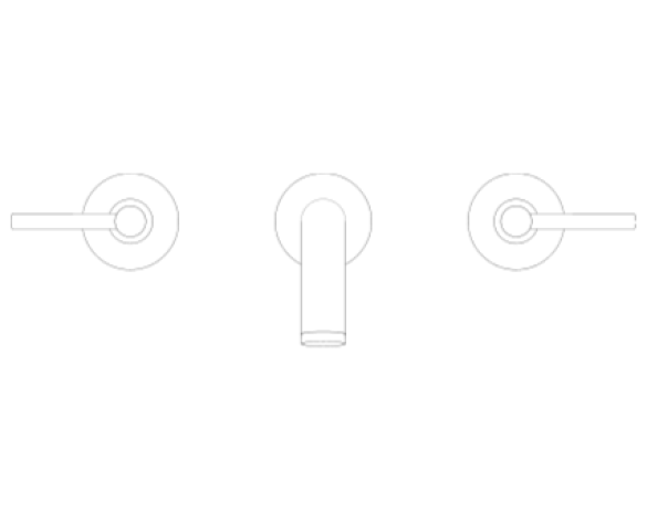 Product: ATRIO Three-hole basin mixer 1/2″ S-Size (20662000)