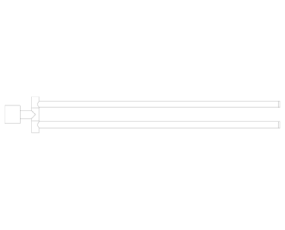 Product: ATRIO Towel bar (40888000)