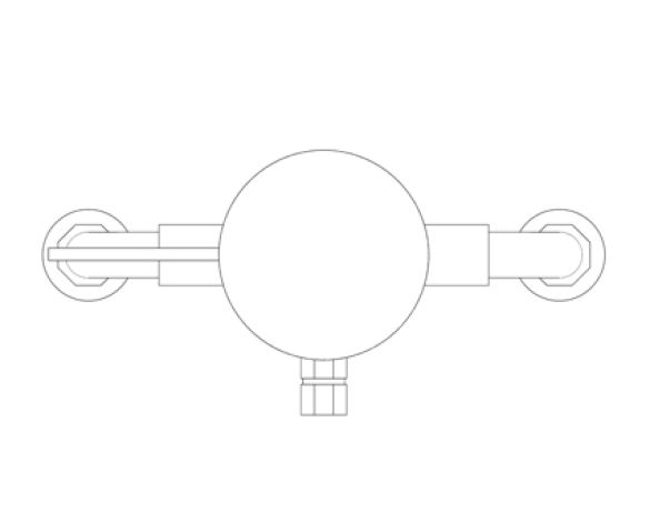 Revit, Bim, Store, Components, MEP, Object, Grohe, Plumbing, Fixtures, 14, METRIC, Avensys, Shower, Single, Control, DO8, Shower, Mixer, 34038IL0