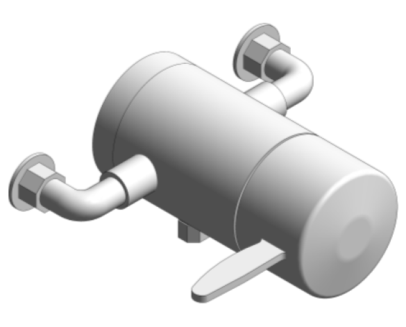 Revit, Bim, Store, Components, MEP, Object, Grohe, Plumbing, Fixtures, 14, METRIC, Avensys, Shower, Single, Control, DO8, Shower, Mixer, 34038IL0