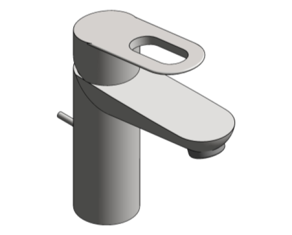 Revit, Bim, Store, Components, MEP, Object, Grohe, Plumbing, Fixtures, 14, METRIC, Basin, Mixer, 32814000