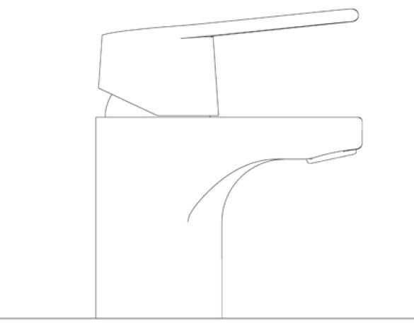 Revit, Bim, Store, Components, MEP, Object, Grohe, Plumbing, Fixtures,Eurosmart,Cosmopolitan,Basin,mixer,1/2″,S-Size,32824000