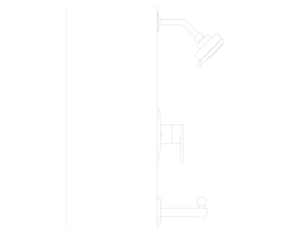 Revit, Bim, Store, Components, MEP, Object, Grohe, Plumbing, Fixtures, 14, METRIC, BauEdge, Shower, Kit, 118600