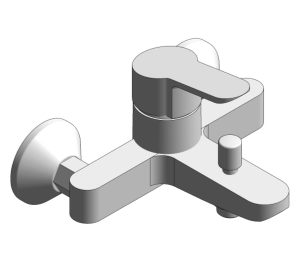 Product: Grohe BauLoop -Single-lever bath/shower mixer 1/2″ - 23341000