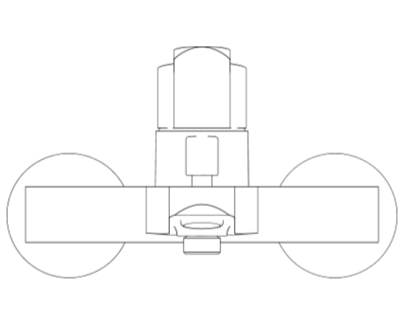 Revit, Bim, Store, Components, MEP, Object, Grohe, Plumbing, Fixtures, BauLoop,Single-lever,bath/shower,mixer,1/2″,23341000