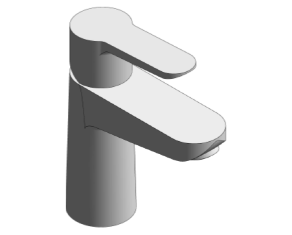 RRevit, Bim, Store, Components, MEP, Object, Grohe, Plumbing, Fixtures, 14, METRIC, BauEdge,single,lever,basin,mixer,23559000