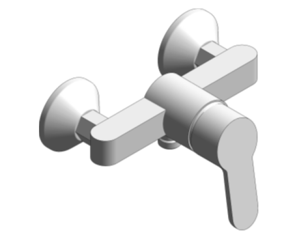 Revit, Bim, Store, Components, MEP, Object, Grohe, Plumbing, Fixtures, 14, METRIC, BauEdge, Single, Lever, Basin, Mixer, 23560000