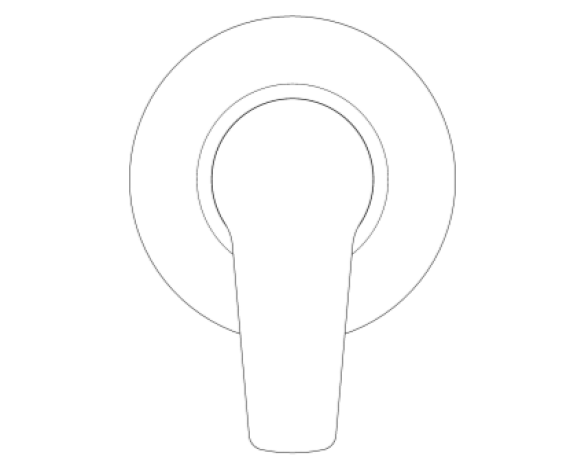 Revit, Bim, Store, Components, MEP, Object, Grohe, Plumbing, Fixtures, 14, METRIC, BauFlow, Single, Lever, Shower, Mixer, 29046000