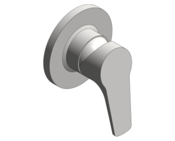 Revit, Bim, Store, Components, MEP, Object, Grohe, Plumbing, Fixtures, 14, METRIC, BauFlow, Single, Lever, Shower, Mixer, 29046000