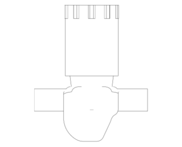 Revit, Bim, Store, Components, MEP, Object, Grohe, Plumbing, Fixtures, 14, METRIC, Concealed, stop-valve, 1/2