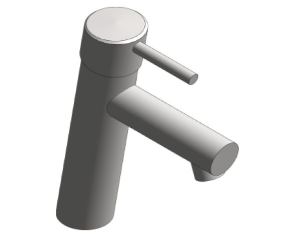Revit, Bim, Store, Components, MEP, Object, Grohe, Plumbing, Fixtures, 14, METRIC, Concetto, Basin, Mixer, 23451001