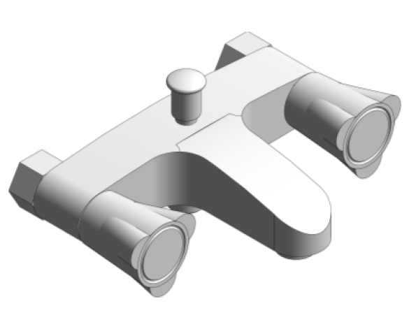 Revit, Bim, Store, Components, MEP, Object, Grohe, Plumbing, Fixtures, 14, METRIC, Costa, L, Bath, Mixer, 25453001