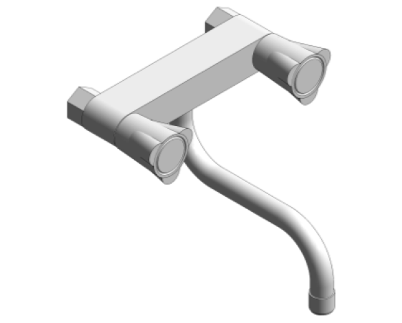 Revit, Bim, Store, Components, MEP, Object, Grohe, Plumbing, Fixtures, 14, METRIC, Costa, S, Single-Lever, Sink, Mixer, 31195001