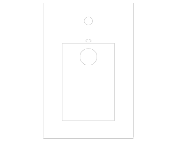 Revit, Bim, Store, Components, MEP, Object, Grohe, Cube, Ceramic, Floor, standing, bidet, 3948700H