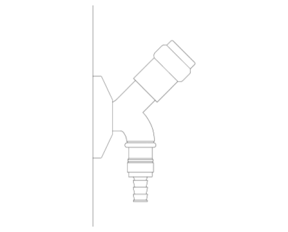 Revit, Bim, Store, Components, MEP, Object, Grohe, Plumbing, Fixtures, 14, METRIC, Eggman, stop-valve, 1/2