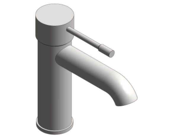 Revit, Bim, Store, Components, MEP, Object, Grohe, Plumbing, Fixtures, 14, METRIC, Essence, Basin, Mixer, 23797001