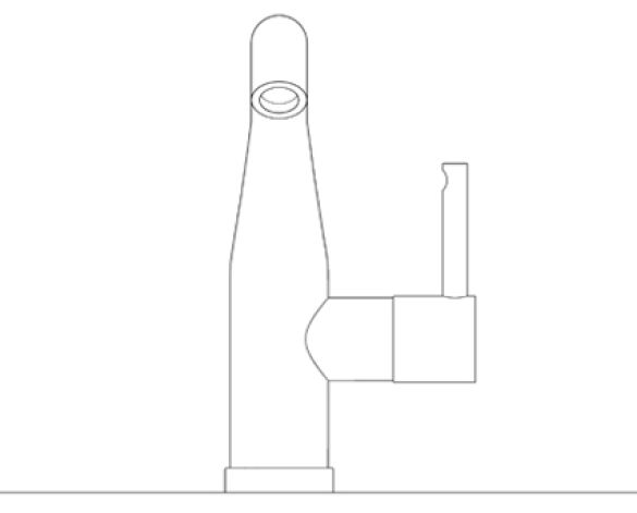 Revit, Bim, Store, Components, MEP, Object, Grohe, Plumbing, Fixtures,Essence,Basin,mixer,1/2″,M-Size,23462001