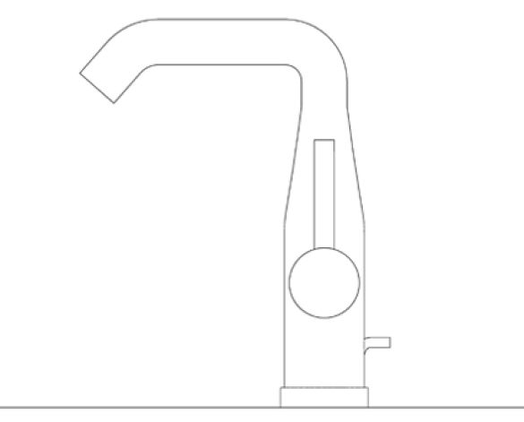 Revit, Bim, Store, Components, MEP, Object, Grohe, Plumbing, Fixtures, Essence,Basin,mixer,1/2″,M-Size,23462001