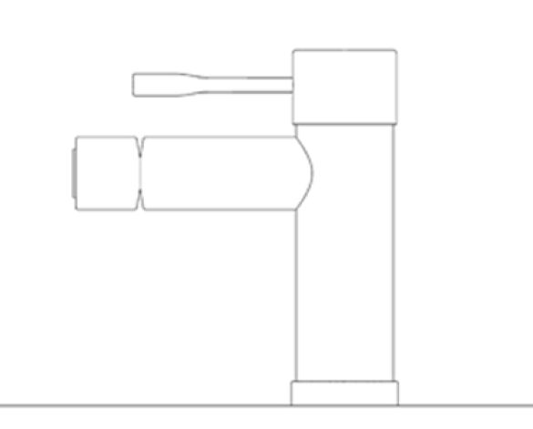 Revit, Bim, Store, Components, MEP, Object, Grohe, Plumbing, Fixtures, Essence,Bidet,mixer,1/2″,S-Size,32935001