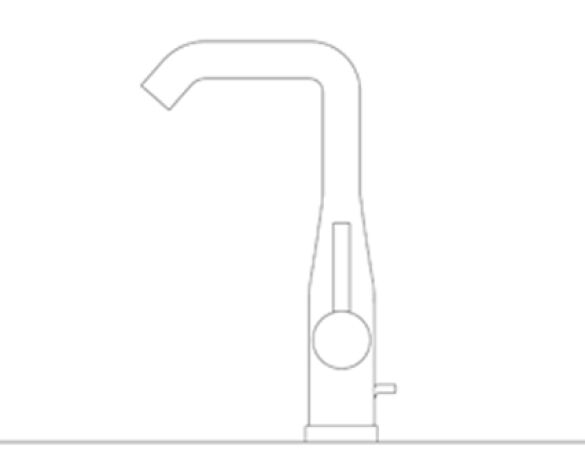 Revit, Bim, Store, Components, MEP, Object, Grohe, Plumbing, Fixtures, Essence,Single-lever,basin,mixer,1/2″,L-Size,32628001