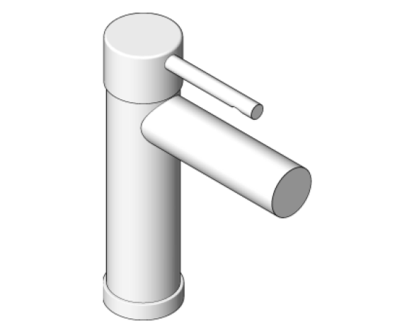 Revit, Bim, Store, Components, MEP, Object, Grohe, Plumbing, Fixtures, Essence,Basin,mixer,1/2″,S-Size,32898001