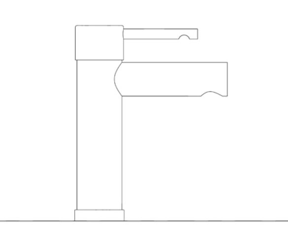 Revit, Bim, Store, Components, MEP, Object, Grohe, Plumbing, Fixtures, Fixtures, Essence,Basin,mixer,1/2″,S-Size,32898001