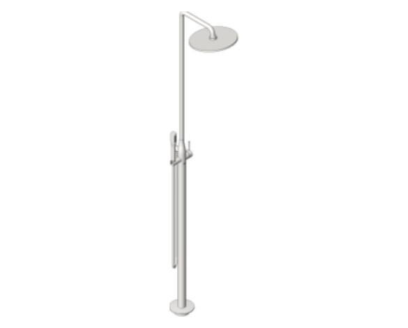 Revit, Bim, Store, Components, MEP, Object, Grohe, shower, bath, Essence, Single, Lever, Basin, Mixer, Free, Standing, 23741001