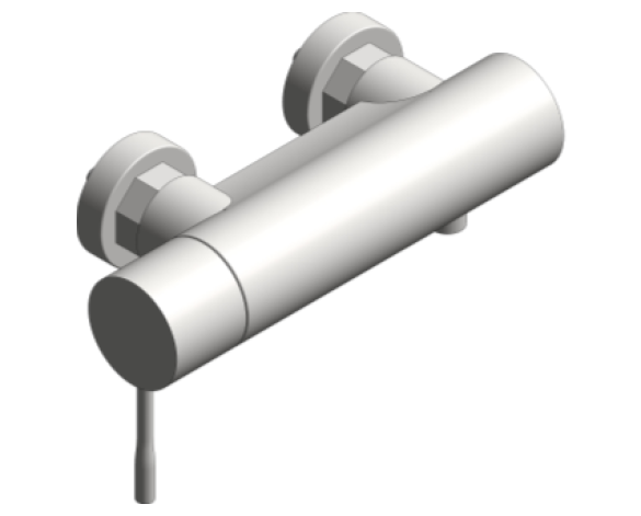 Revit, Bim, Store, Components, MEP, Object, Grohe, Plumbing, Fixtures, 14, METRIC, Essence, Shower, Mixer, 133636001