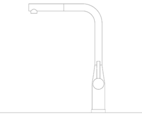 Revit, Bim, Store, Components, MEP, Object, Grohe, Plumbing, Fixtures, 14, METRIC, Essence, Single, Lever, Sink, Mixer, L, Spout, 30270000