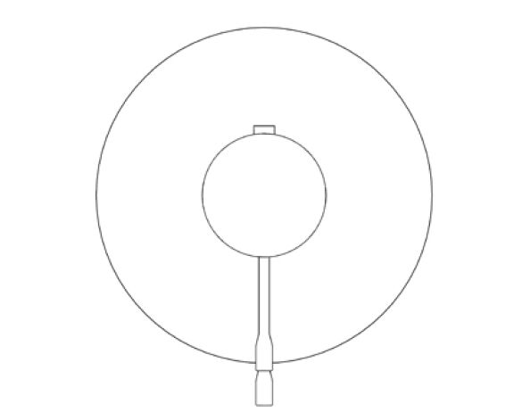 Revit, Bim, Store, Components, MEP, Object, Grohe, Plumbing, Fixtures, 14, METRIC, Grohe, Essence, Trimset, Control, 19987001