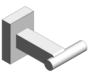 Product: Grohe Essentials Cube Robe Hook - 40511001