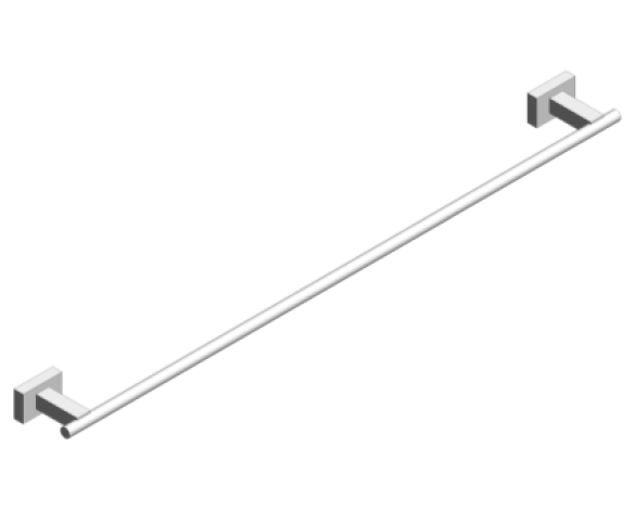 Revit, Bim, Store, Components, MEP, Object, Grohe, Plumbing, Fixtures, 14, METRIC, Essentials, Cube, Towel, Rail, 40509000