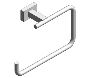 Product: Grohe Essentials Cube Towel Ring - 40510001