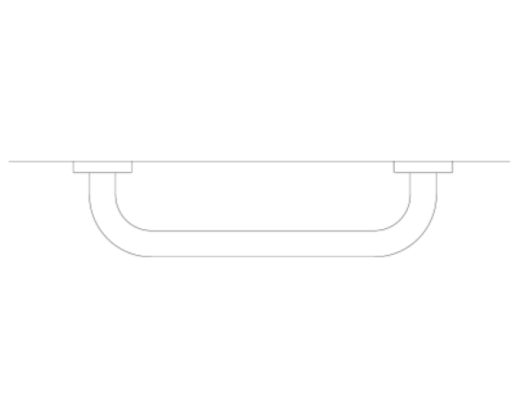 Revit, Bim, Store, Components, MEP, Object, Grohe, Plumbing, Fixtures, METRIC, Essentials, Grip, Bar, 40421001