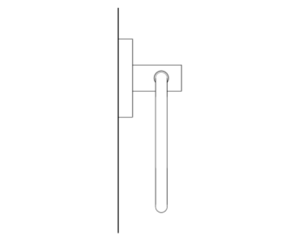 Revit, Bim, Store, Components, MEP, Object, Grohe, Plumbing, Fixtures, METRIC, Essentials, Toilet, Paper, Holder, 40689001