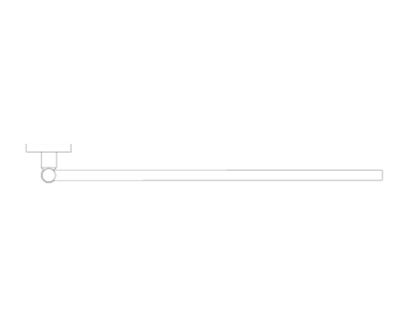 Revit, Bim, Store, Components, MEP, Object, Grohe, Plumbing, Fixtures, METRIC, Essentials, Towel, Bar, 40371001