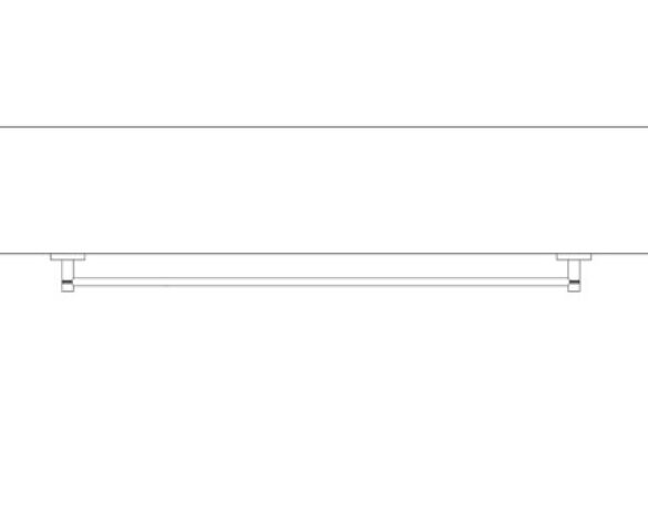 Revit, Bim, Store, Components, MEP, Object, Grohe, Plumbing, Fixtures, 14, METRIC, Essentials, Towel, Rail, 40386000