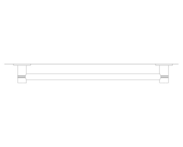 Revit, Bim, Store, Components, MEP, Object, Grohe, Plumbing, Fixtures, METRIC, Essentials, Towel, Rail, 40688001