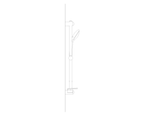 Revit, Bim, Store, Components, MEP, Object, Grohe, shower, Euphoria, 110, Massage, Rail, Set, 3, Spray, 27226001