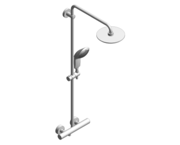 Revit, Bim, Store, Components, MEP, Object, Grohe, shower, bath, Euphoria, Cuve, XXL, System, 210, 27964000
