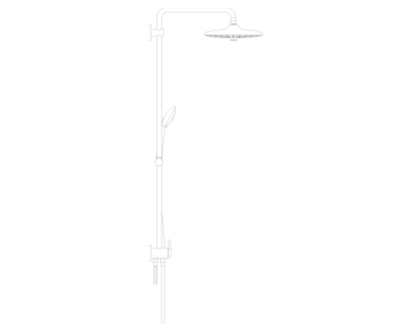 Revit, Bim, Store, Components, MEP, Object, Grohe, Plumbing, Fixtures, 14, Grohe, Euphoria, System, 260, 27421002