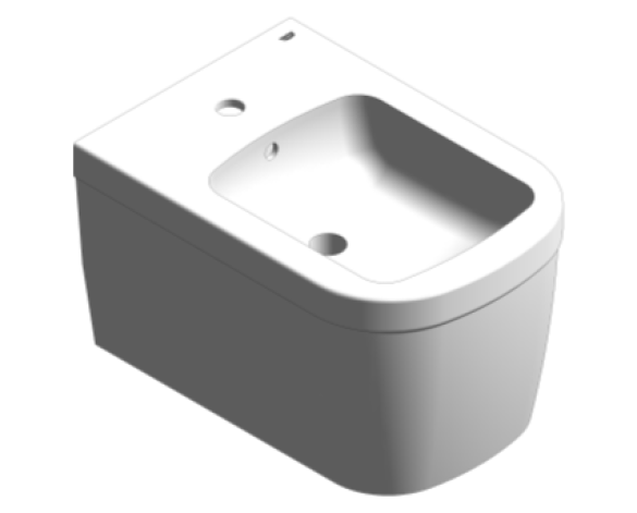Revit, Bim, Store, Components, MEP, Object, Grohe, Euro, Ceramic, Wall, Hung, Bidet, 39208000